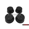 4x Original VW Steel Wheel Winter Tires Centre Hub Cap Cover - 321601171A 01C