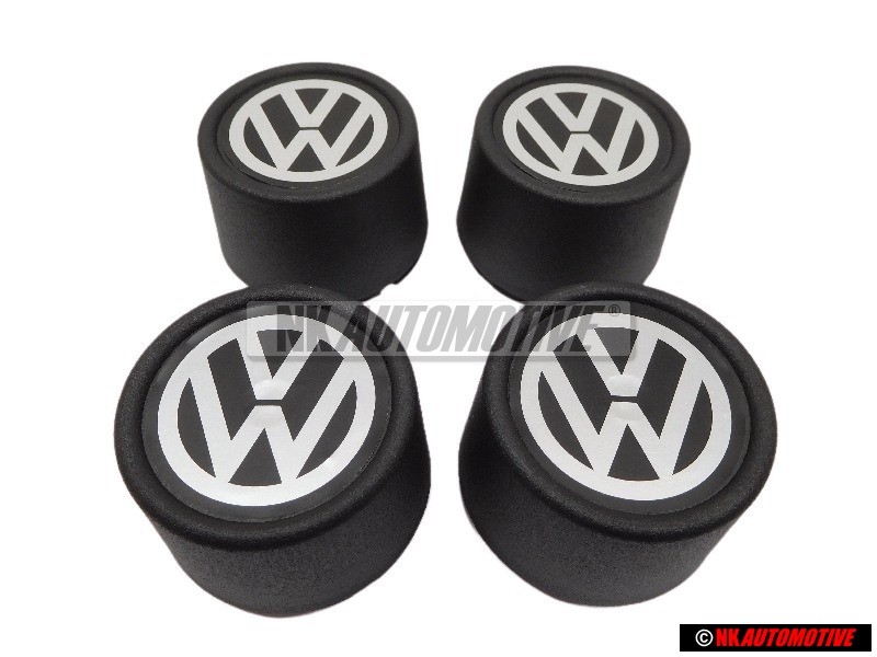 4x Original VW Wheel Centre Hub Cap Atiwe Rims - 255601151A