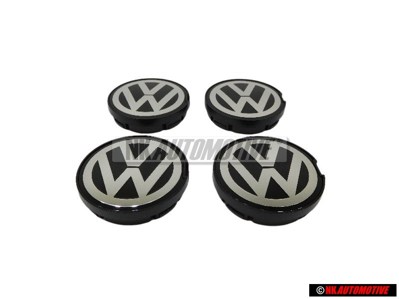 4x Original VW Alloy Wheel Centre Cap - 6N0601171 BXF