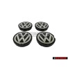 4x Original VW Alloy Wheel Centre Cap - 6N0601171 BXF