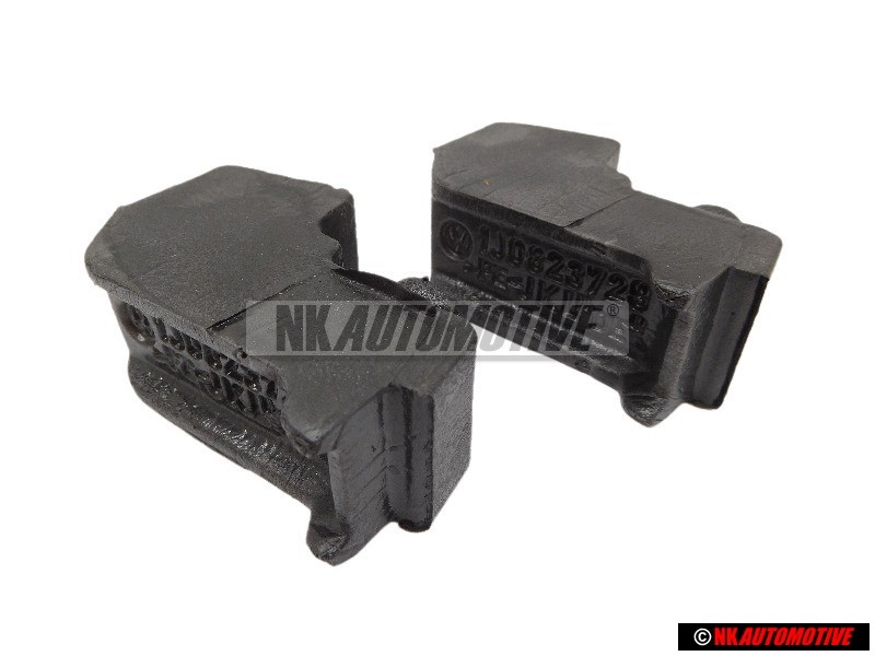 2x Original VW Filler Piece Bonnet Hood Insert Seal End - 1J0823729