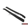2x Original VW Door Handle Trim Black - 191837239 01C