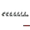 7x Original VW Heater Valve Cable Clip - 823819679