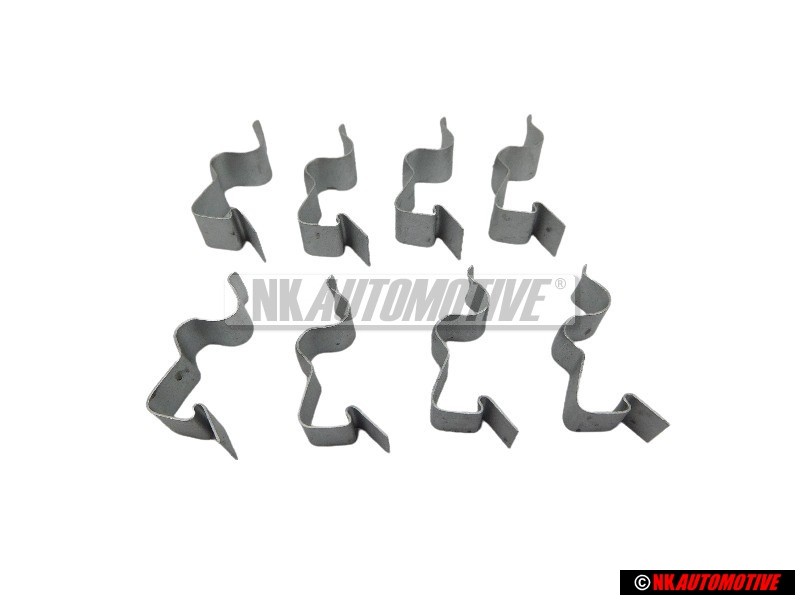 8x Original VW Heater Valve Cable Clip - 823819679
