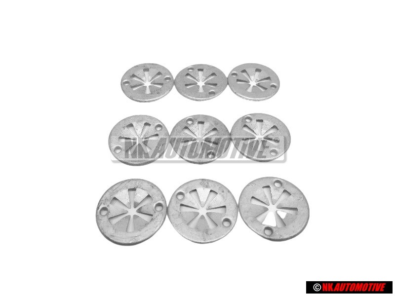 9x Original VW Clamping Washer - N 90796502
