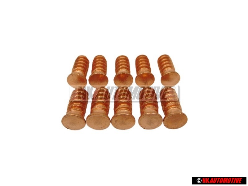 10x Original VW Weld Pin - N 90175701