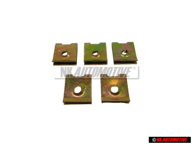 5x Original VW Speed Nut - N 0154581