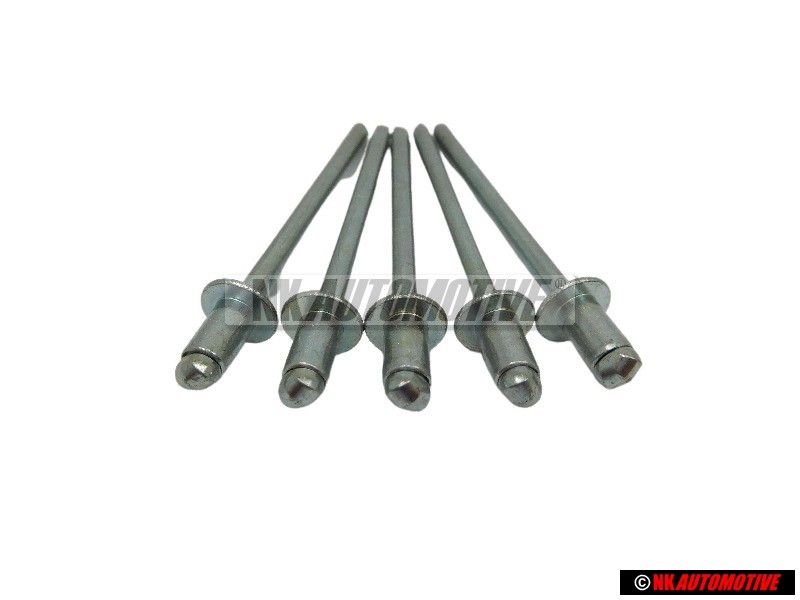 5x Original VW Pop Rivet - N 0161943