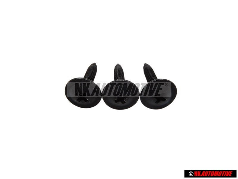 3x Original VW Dashboard Fillister HD Screw Bolt M4x20 - N 90241203