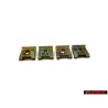 4x Original VW Speed Nut - N 0154531