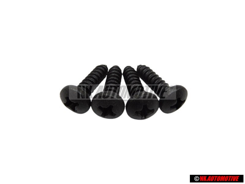 4x Original VW Oval head Panel Screw 4.2X16 - N 0139649