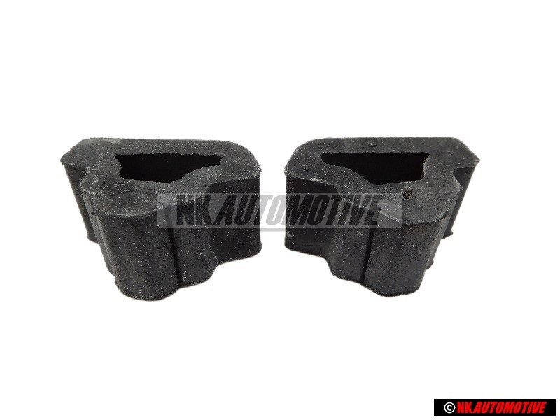 2x Original VW Bonnet Rubber Guide Piece - 191823493