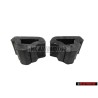 2x Original VW Bonnet Rubber Guide Piece - 191823493