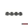 4x Original VW Hexagon Collar Nut M5 - N 10017304