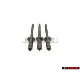 3x Original VW Pop Rivet 4.8x11 - N 90478601