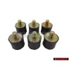6x Original VW Electric Window Regulator Damping Rubber - 535837417