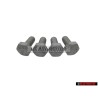 4x Original VW Hexagon Bolt M6x15 - N 01021527