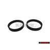 2x Original VW Underlay Satin Black - 357837595 01C
