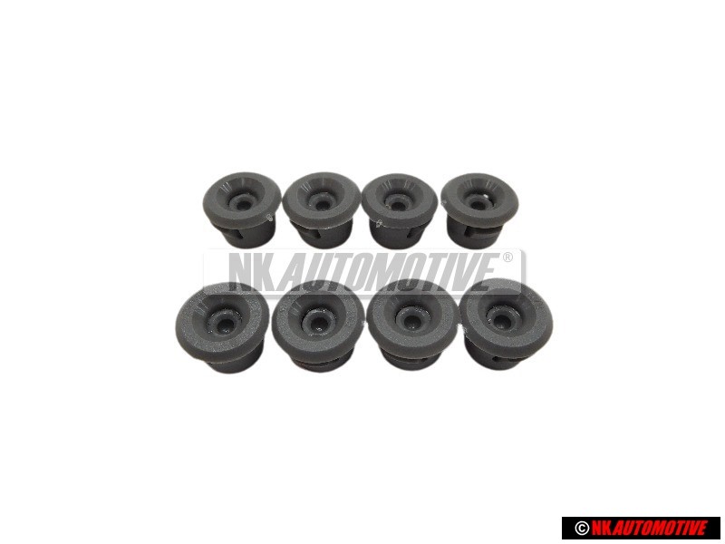 8x Original VW Door Sill Trim Bung Grommet - 191853586D