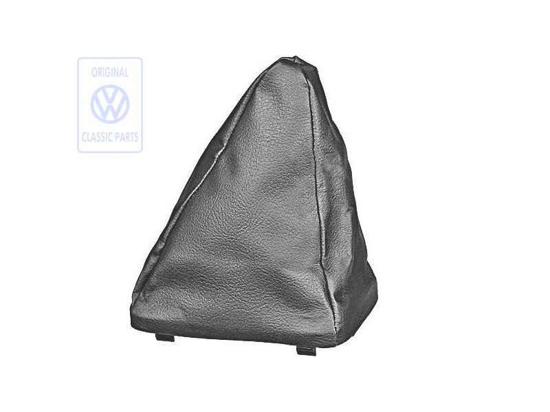 Original VW Gearshift Lever Trim Leatherette Black - 321711113C 5CY