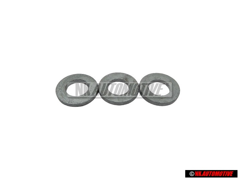 3x Original VW Washer 6.4x12.5x1.6 - N 01152426