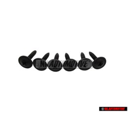 6x Original VW Dashboard Fillister HD Screw Bolt M4x20 - N 90241203