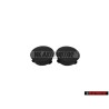 2x Original VW Interior Trim Multi Purpose Bung Cover Black - 535867842A 4FB