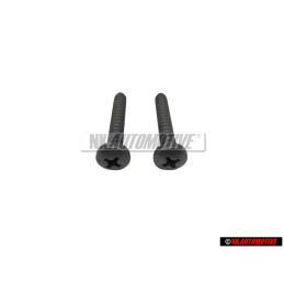 2x Original VW Oval Head Panel Screw - N 0139413