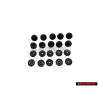 Original VW Set Of Buttons For Safety Belt - 321898847A 01C