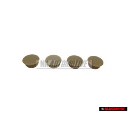 4x Original VW Bungs Light Beige - 535867842B 4YV
