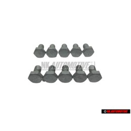 10x Original VW Hexagon Bolt - N 90529301