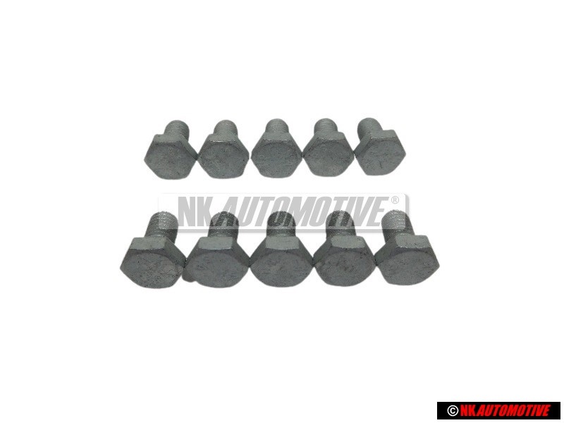 10x Original VW Hexagon Bolt - N 90529301
