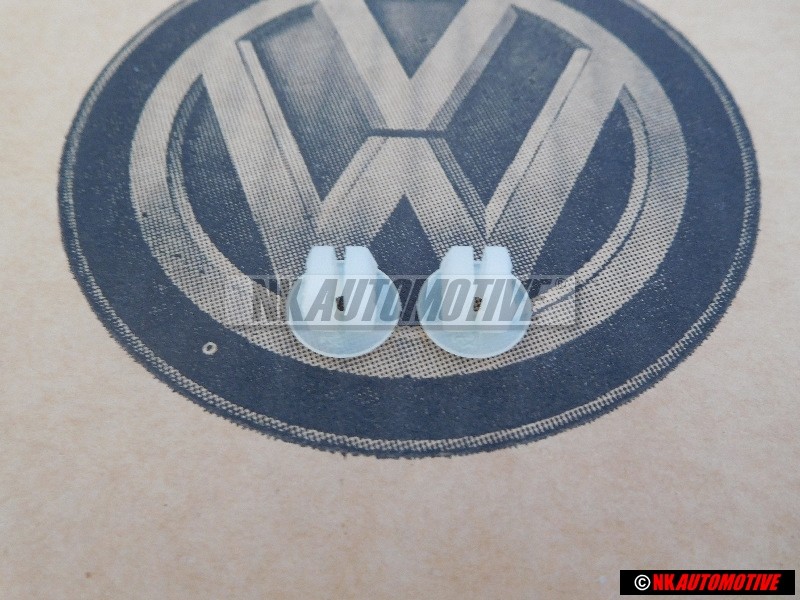 2x Original VW Screw Expanding Lock Nut Retainer - 155809966