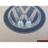 2x Original VW Screw Expanding Lock Nut Retainer - 155809966