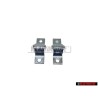 2x Original VW Seat Lever Bush Clamp Clip - 321881240