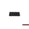 6x Original VW Grip Pin Satin Black - 171881500 01C