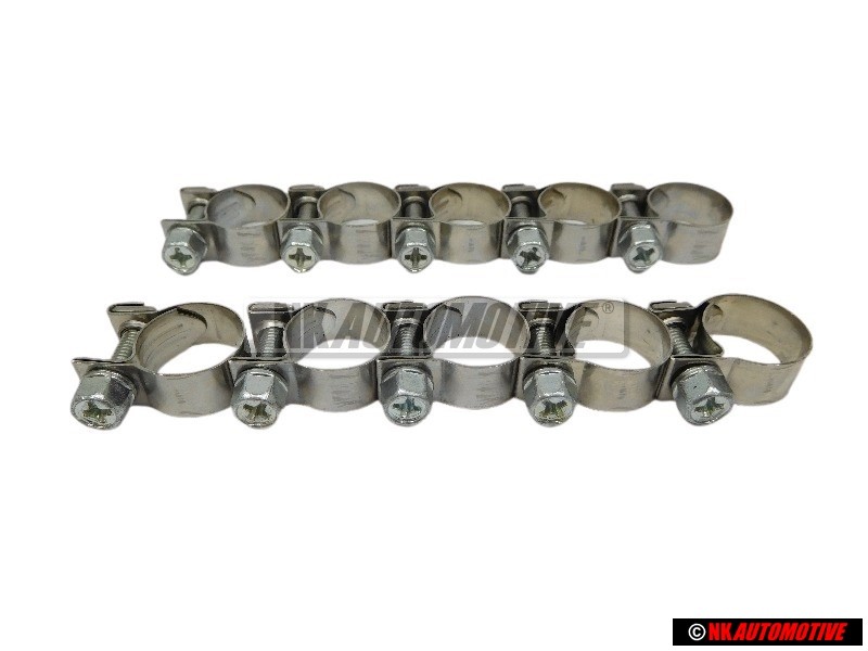 10x Original VW Clamp - N 0241222