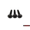 3x Original VW Oval Head Panel Screw - N 10404701