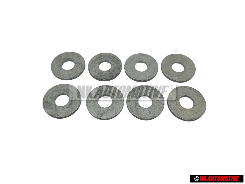 8x Original VW Washer - N 01166615