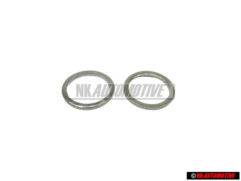 2x Original VW O-ring Sealing Washer 12x15, 5x1.5 - N 0138128
