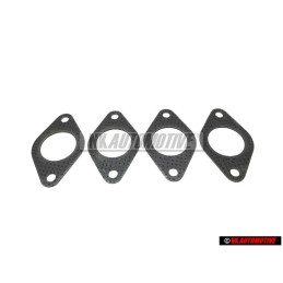 4x Original VW Exhaust Manifold To Head Sealing Gasket - 027129589A