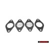 4x Original VW Exhaust Manifold To Head Sealing Gasket - 027129589A