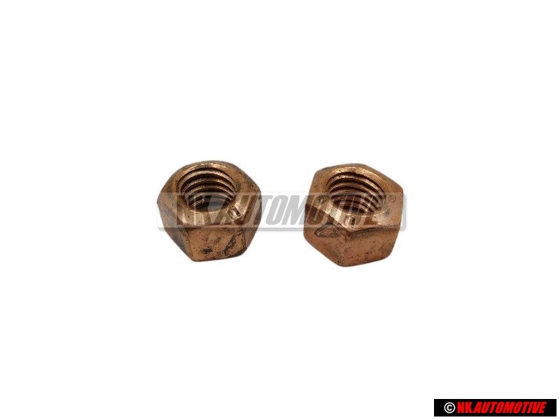 2x Original VW Hexagon Nut Self Locking - N 90085001