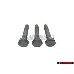3x Original VW Hexagon Bolt M8x45 - N 01034510