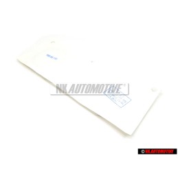Original Audi Rings Rear Boot Badge Emblem Chrome - 4F0853742 2ZZ
