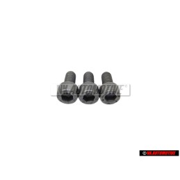 3x Original VW Socket Head Bolt With Hexagon Socket Head - N 01470111