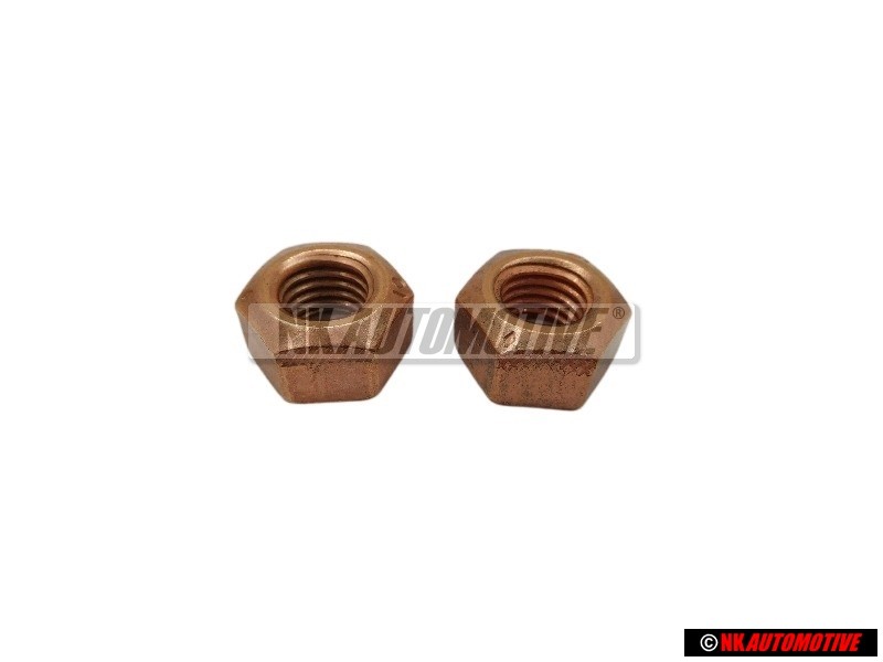 2x Original VW "Hexagon Nut, Self-Locking" - N 0221464