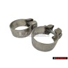 2x Original VW Exhaust Clamp 59.5 - 1H0253139D