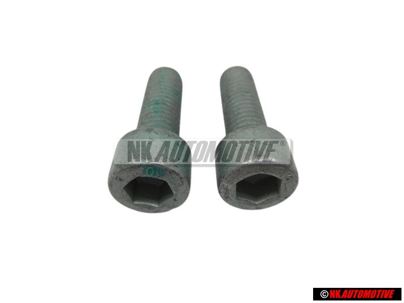 2x Original VW Socket Head Bolt With Hexagon Socket Head - N 0147236