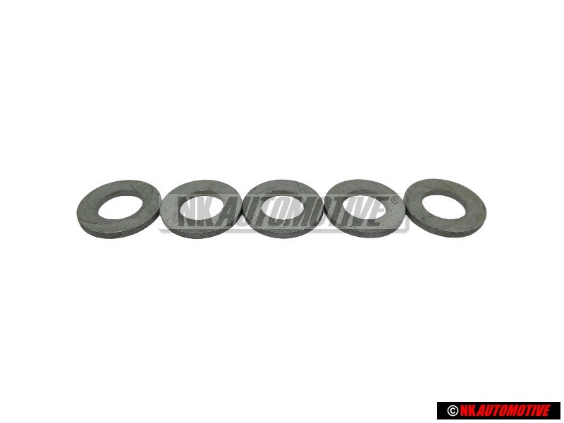 5x Original VW Washer A8.4x16x1.6 - N 01152527